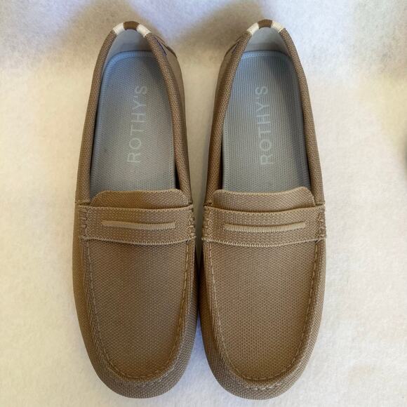 Rothy’s The Driver Loafers Latte Tan Women’s Size 11 - Picture 8 of 13